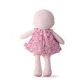 Bábika pre bábätká Fleur K Tendresse Kaloo 40 cm v kvetinkových šatách z jemného textilu v darčekovom balení od 0 mes