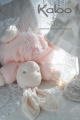 Plyšový zajačik Perle-Chubby Rabbit Kaloo 25 cm v darčekovom balení pre najmenších ružový