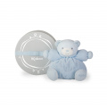 Plyšový medvedík Perle-Chubby Bear Kaloo 18 cm v darčekovom balení pre najmenších modrý