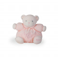 Plyšový medvedík Perle-Chubby Bear Kaloo 18 cm v darčekovom balení pre najmenších ružový
