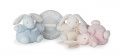 Plyšový zajačik Perle-Chubby Rabbit Kaloo 18 cm v darčekovom balení pre najmenších krémový