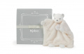 Plyšový medvedík bábkové divadlo Perle-Doudou Bear Kaloo 20 cm v darčekovom balení pre najmenších krémový