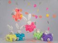 Plyšový medvedík Plume-Mini Neon Kaloo 12 cm pre najmenších zelený