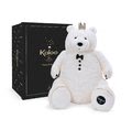 Plyšový medveď s kráľovskou korunkou Prince of Cuddles Kaloo 60 cm v darčekovej krabici od 0 mes
