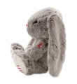 Plyšový zajac Rouge Kaloo Large 38 cm z jemného plyšu pre najmenšie deti krémovo-šedý