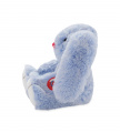 Plyšový zajac Rouge Kaloo Small 19 cm z jemného plyšu pre najmenšie deti modro-krémový