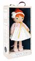 Bábika pre bábätká Valentine K Doll Tendresse Kaloo 25 cm vo hviezdičkových šatách z jemného textilu v darčekovom balení od 0 mes
