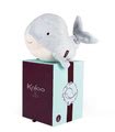 Plyšová veľryba Lollipop Whale Les Amis Kaloo šedá 25 cm z jemnej plyše v darčekovej krabičke od 0 mes