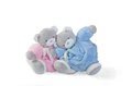 Plyšový medvedík Mini Plume Doudou Kaloo 12 cm pre najmenšie deti ružový