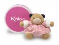 Plyšový medvedík Petite Rose-Pretty Chubby Bear Kaloo 18 cm v darčekovom balení pre najmenších ružový