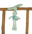 Bábika zajačik s dlhými uškami Doll Rabbit Aqua Lapinoo Kaloo zelený 25 cm z jemného materiálu v darčekovej krabičke od 0 mes