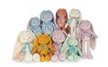 Bábika zajačik s dlhými uškami Doll Rabbit Cream Lapinoo Kaloo krémový 35 cm z jemného materiálu v darčekovej krabičke od 0 mes