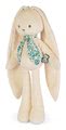 Bábika zajačik s dlhými uškami Doll Rabbit Cream Lapinoo Kaloo krémový 35 cm z jemného materiálu v darčekovej krabičke od 0 mes