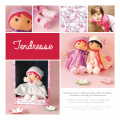 Bábika pre bábätká Perle K Tendresse doll XXL Kaloo 80 cm so srdiečkom v šatách z jemného textilu od 0 mes