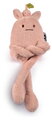 Plyšová príšerka s broskyňou Taylor Peach MIAM! Doudou et Compagnie ružová 40 cm od 0 mes KI4619