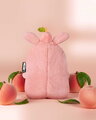 Plyšová príšerka s broskyňou Taylor Peach MIAM! Doudou et Compagnie ružová 60 cm od 0 mes KI4620