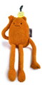 Plyšová príšerka s citrónom John Lemon MIAM! Doudou et Compagnie oranžová 40 cm od 0 mes KI4622