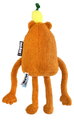 Plyšová príšerka s citrónom John Lemon MIAM! Doudou et Compagnie oranžová 40 cm od 0 mes KI4622