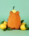 Plyšová príšerka s citrónom John Lemon MIAM! Doudou et Compagnie oranžová 60 cm od 0 mes KI4623