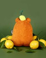 Plyšová príšerka s citrónom John Lemon MIAM! Doudou et Compagnie oranžová 60 cm od 0 mes KI4623