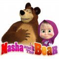 Puzzle Masha and the bear Educa 2x20 dielov od 4 rokov