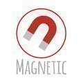 Magnetická kniha Alphabet French Magneti'Book Janod 104+26 magnetov