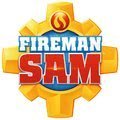 Magnetická školská tabuľa 2v1 Smoby Fireman Sam obojstranná s 16 doplnkami