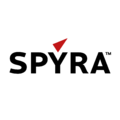Vodný granátomet s farebným LED displejom SpyraGravity Red Spyra s integrovanou batériou s USB-C nabíjaním a 4 vodné granáty s dostrelom 16 m