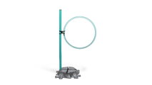 Cerc activ pentru antrenament de coordonare și flexibilitate MUFFIK diametru 33 cm, pastel turcoaz