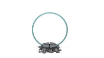Cerc activ pentru antrenarea coordonării și flexibilității MUFFIK diametru 52 cm, pastel turcoaz