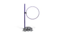 Cerc activ pentru antrenament de coordonare și flexibilitate MUFFIK diametru 33 cm, lila