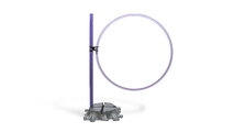 Cerc activ pentru antrenament de coordonare și flexibilitate MUFFIK diametru 42 cm, lila