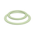 Set de inele de aruncare active pentru dezvoltarea coordonării MUFFIK 2 bucăți, diametru 11,5 cm, turcoaz pastel
