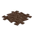 Tăbliță ortopedică pentru prevenirea picioarelor plate și gimnastică venoasă Okruhliaky, dură MUFFIK galben pastel