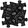 Set de plăcuțe ortopedice pentru cei mai mici Drobček Negru pe alb MUFFIK urcare sănătoasă pe patru și dezvoltarea vederii 6 piese