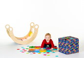 Set de plăcuțe ortopedice Mini puzzle MUFFIK 20 de piese, tipuri și durități diferite