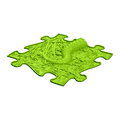 Suport ortopedic pentru extensie „Coada șarpelui” dur, verde MUFFIK verde