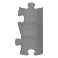 Finisaj design pentru plăcuțe Rovina MUFFIK albastru