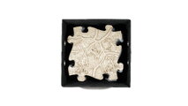 Cutie de depozitare pentru perne ortopedice, mică MUFFIK gri, capacitate 30 kg, 35*35*35 cm