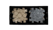 Cutie de depozitare pentru saltele ortopedice, mare MUFFIK gri capacitate 30 kg 70*35*35 cm