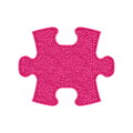 Set de plăcuțe ortopedice pentru o dezvoltare sănătoasă a piciorului Think Pink MUFFIK 11 piese roz și mov