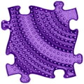 Set de plăcuțe ortopedice pentru o dezvoltare sănătoasă a piciorului Think Pink MUFFIK 11 piese roz și mov