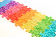 Set senzorických MUFFIK NANO puzzlíků - Duha 