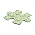 Suport ortopedic pentru dezvoltarea sănătoasă a labei Orechi mini, dur, MUFFIK verde pastel