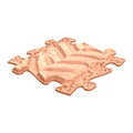 Set de plăcuțe ortopedice pentru dezvoltarea sănătoasă a picioarelor Dúha Pastel MUFFIK 8 bucăți