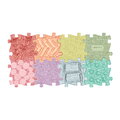Set de plăcuțe ortopedice pentru dezvoltarea sănătoasă a picioarelor Dúha Pastel MUFFIK 8 bucăți