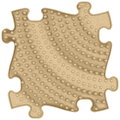 Set de plăcuțe ortopedice pentru dezvoltarea sănătoasă a labei piciorului Jarný svet Pastel MUFFIK 6 bucăți