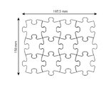 MUFFIK Everlasting Puzzle - Dinosauři/Pravěk Stegosaurus/Šavlozubý tygr 