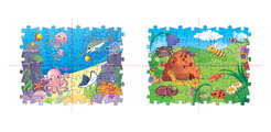MUFFIK Everlasting Puzzle - Podmořský svět/Hmyz Mečoun/Mravenec 