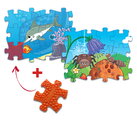 Puzzle senzorial Everlasting Lumea subacvatică și Insecte MUFFIK pentru dezvoltarea motricității fine Raja și Omida